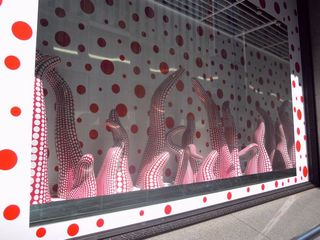 新宿伊勢丹のタコの展示