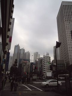 西新宿の街並み