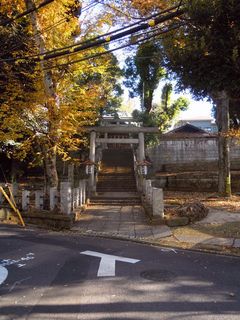 西向天神社